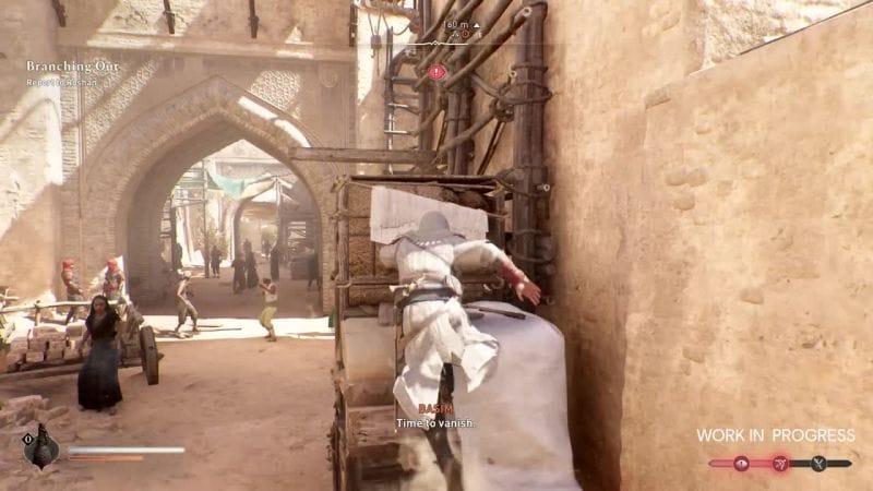 Gameplay Assassin's Creed Mirage : 8 minutes de gameplay pour l'épisode "retour aux sources" - jeuxvideo.com
