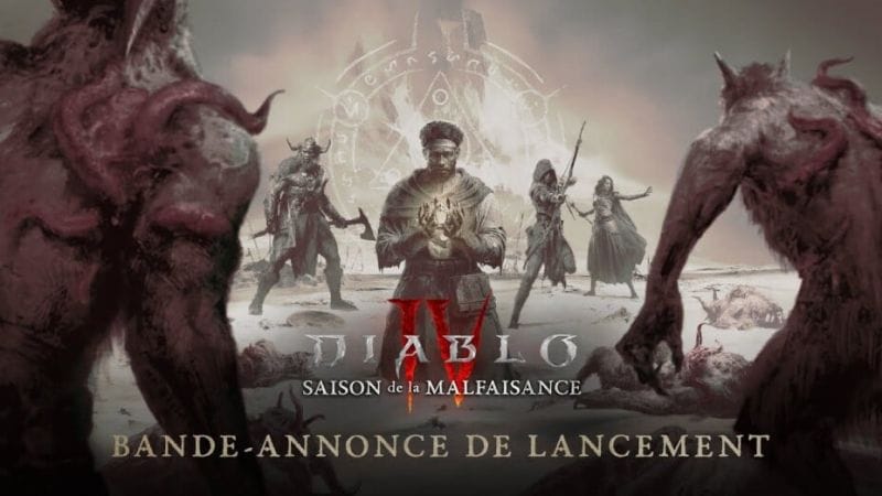 Diablo 4 Saison 1 : On connait la date de démarrage et les nouveaux contenus à venir !