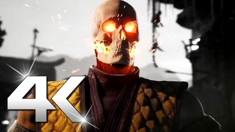 Mortal Kombat 1 : LIN KUEI Gameplay Trailer 4K (SMOKE + RAIN)