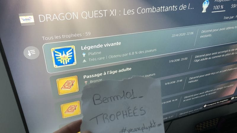 PLATINE #3 Dragon Quest XI : Les combattants de la lumière