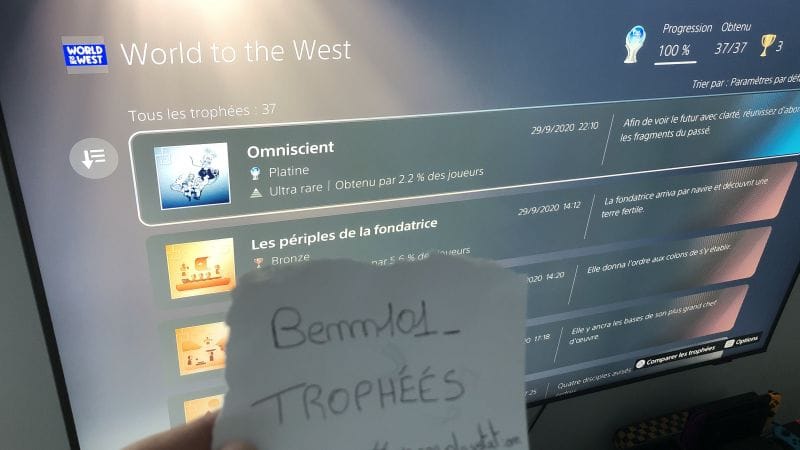 PLATINE #6 Wolrd To The West
