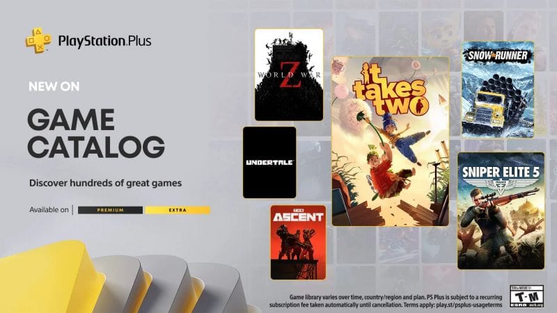 PlayStation Plus Extra / Premium : Les jeux du mois de juillet avec It Takes Two, Sniper Elite 5 et d'autres