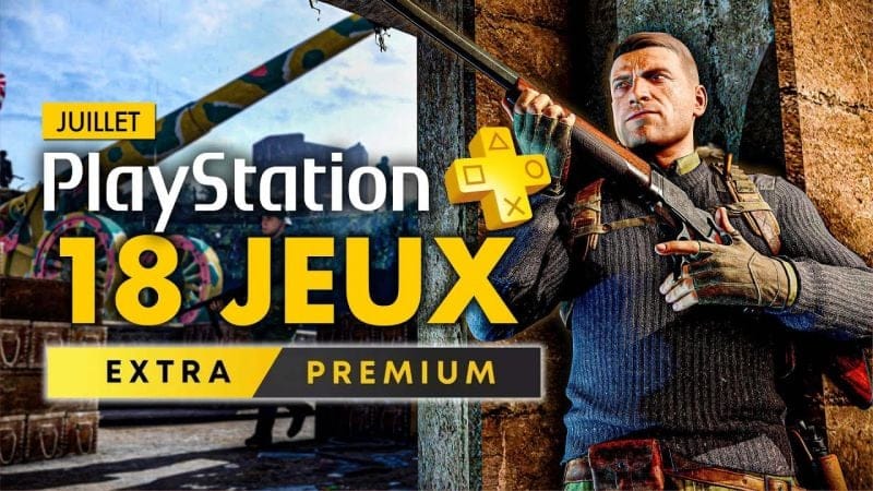 PlayStation Plus PS4 & PS5 | JUILLET 2023 : Les JEUX du mois PS Plus Extra & Premium