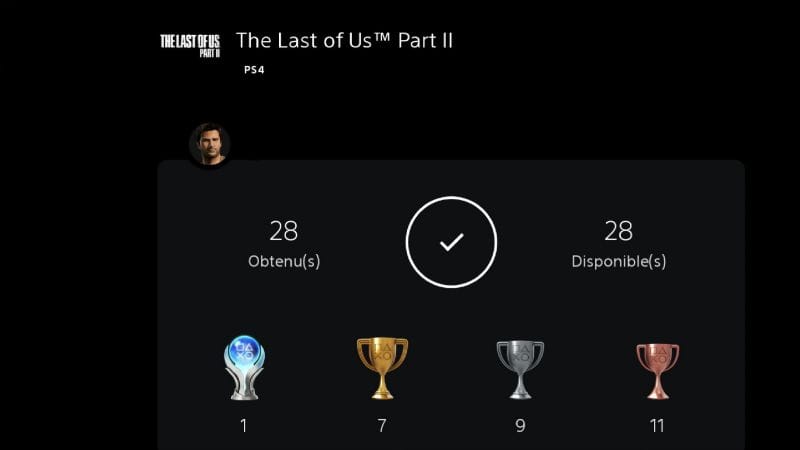 Platine #13 The Last of Us part II