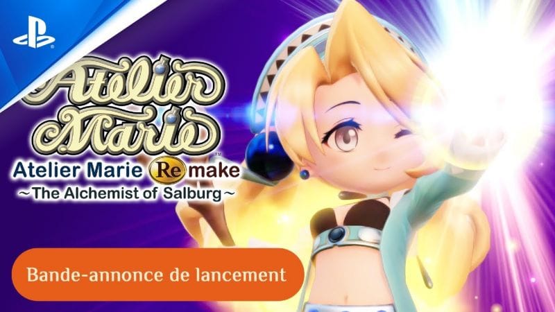 Atelier Marie Remake: The Alchemist of Salburg - Trailer de lancement | PS5, PS4