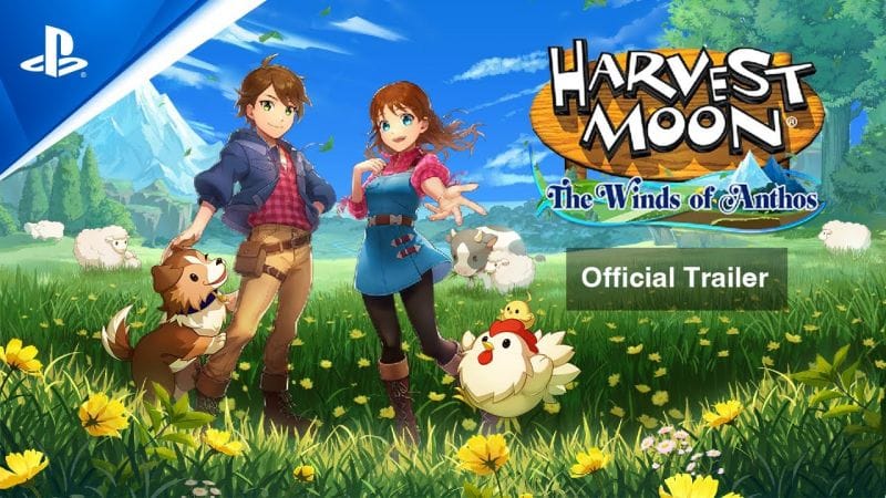Harvest Moon: The Winds of Anthos - Official Trailer | PS5 & PS4 Games