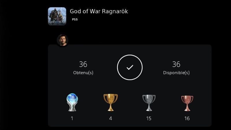 Platine #16 God of War Ragnarök
