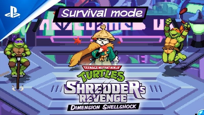 Teenage Mutant Ninja Turtles: Shredder's Revenge - Survival Mode Reveal | PS5 & PS4 Games