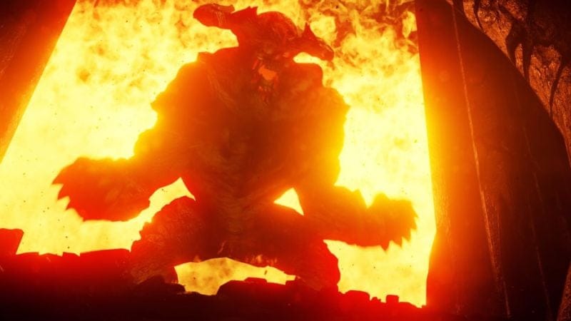 Demon's Souls : Boss Rôdeur enflammé