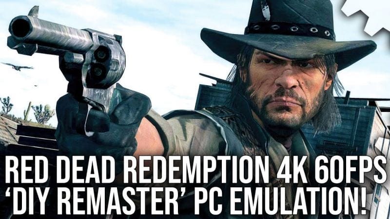 Red Dead Redemption at 4K 60fps - 'Remastered' via PC Emulation!