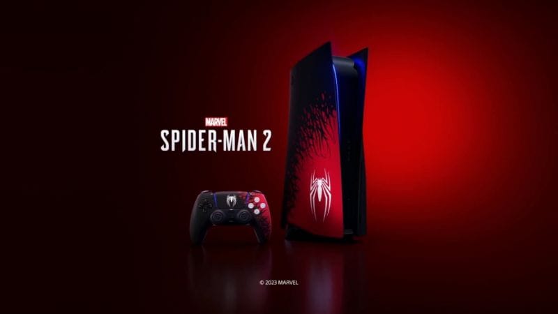 Marvel's Spider-Man 2 - Ensemble PS5 en édition limitée et manette sans fil DualSense