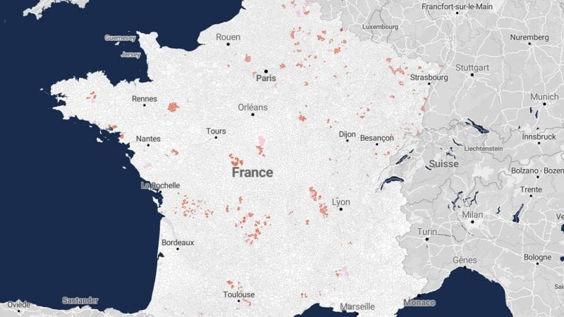 Voici les premières communes qui n'auront plus accès à l'ADSL !