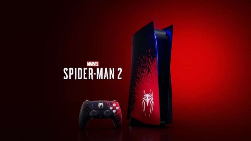 PS5 : la magnifique console en édition limitée Spider-Man 2 se dévoile, il n'y en aura pas pour tout le monde