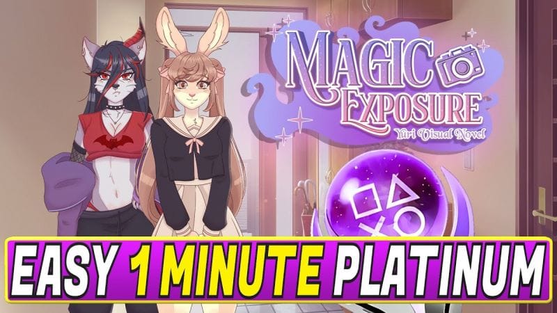 New Easy 1 Minute Platinum [Crossbuy] - Magic Exposure Platinum Walkthrough PS4, PS5