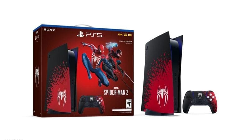 Premier aperçu  : Pack console PlayStation®5 – Marvel’s Spider-Man 2 Édition limitée