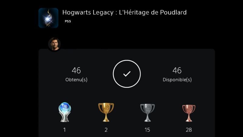 Platine #17 Hogwarts Legacy : L'Héritage de Poudlard