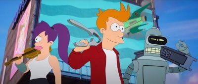 Fortnite : Bender, Fry et Leela de Futurama s'invitent en jeu avec la mise à jour 25.20