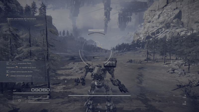 Aperçu d'Armored Core VI - Gundam Souls