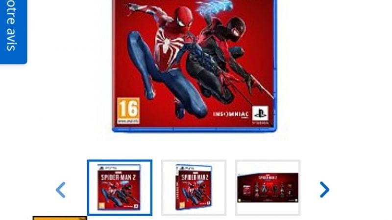 offre pré-commande version physique Marvel’s Spider-Man 2