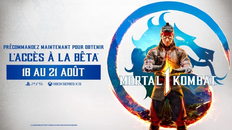 Mortal Kombat 1 - Précommander le jeu donnera accès à une bêta d'un week-end - GEEKNPLAY Événements, Home, News, PlayStation 5, Xbox Series X|S