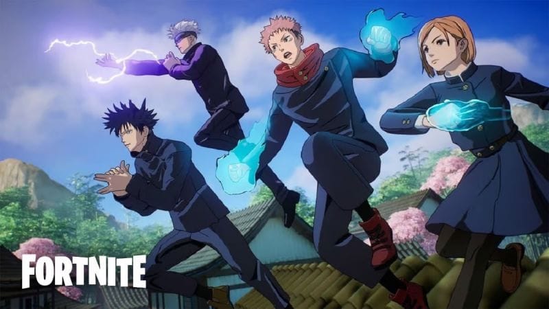 Fortnite confirme le crossover Jujutsu Kaisen