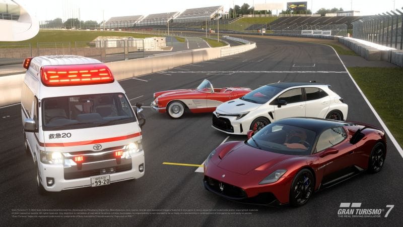 Présentation de la mise à jour du mois d'août de "Gran Turismo 7" : ajout de 4 nouvelles voitures, dont une à tester avant sa sortie officielle ! - Mise à jour - Gran Turismo 7 - gran-turismo.com