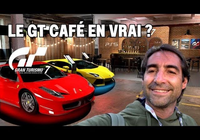 🎮🚗☕️Le Gran Turismo Café en vrai !
