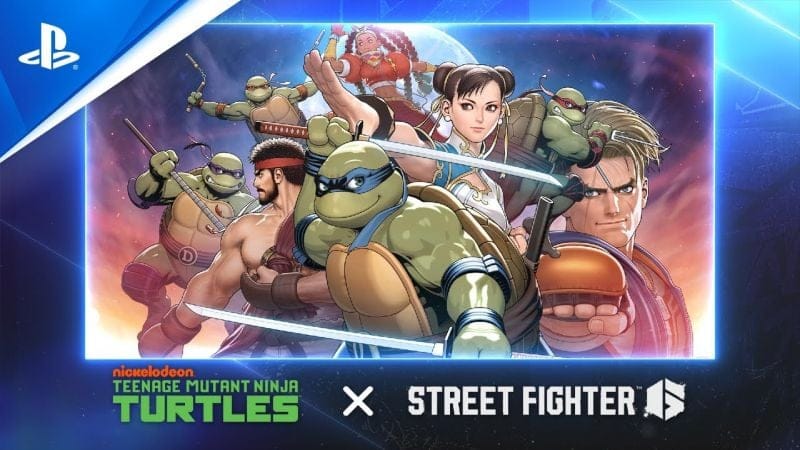 Street Fighter 6 - Trailer de la collaboration Tortues Ninja - 4K | PS5, PS4