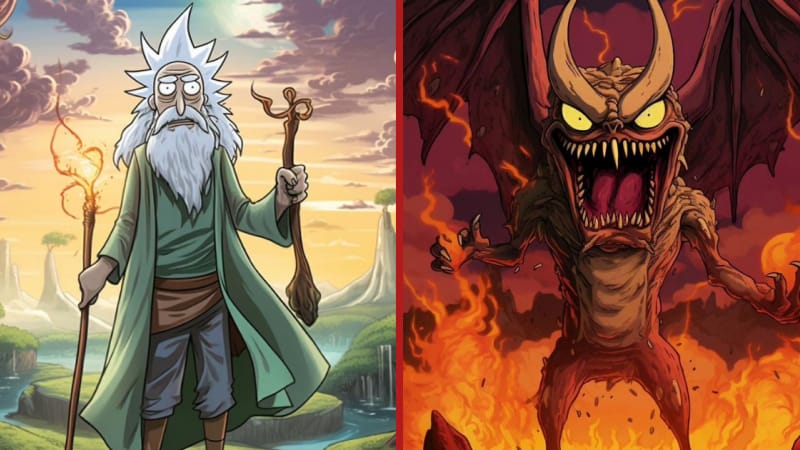 Le Seigneur des Anneaux : cette IA imagine la saga version Rick et Morty (24 images)