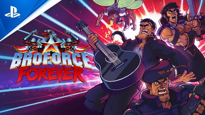 Broforce Forever - Launch Trailer | PS4 Games