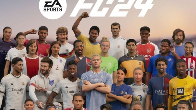 EA Sports FC 24 : Les plus gros upgrade avec Haaland et Vinicius pour le successeur de FIFA 23