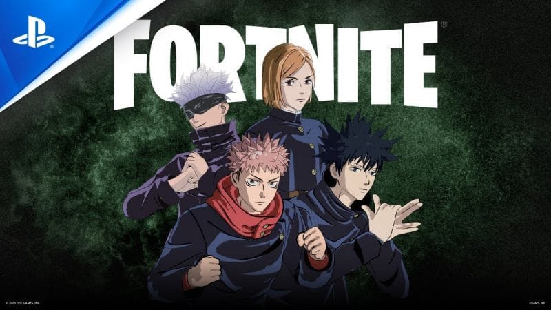 Fortnite - Trailer de l'événement "Brisez la malédiction !" avec Jujutsu Kaisen | PS5, PS4