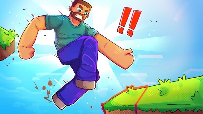 Minecraft : tout savoir sur le Jump, la pratique la plus difficile et exigeante du jeu - Minecraft.fr