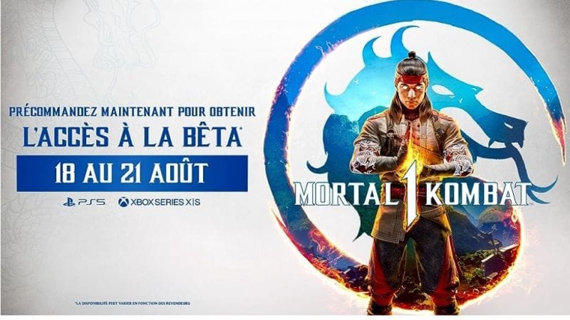 Précommande - Accès à la bêta Mortal Kombat 1
