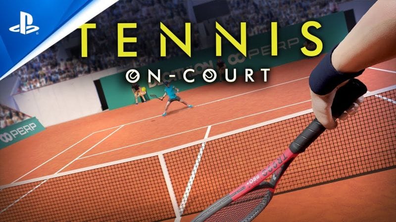 Tennis On-Court - Release Date Announcement Trailer | PS VR2 Games