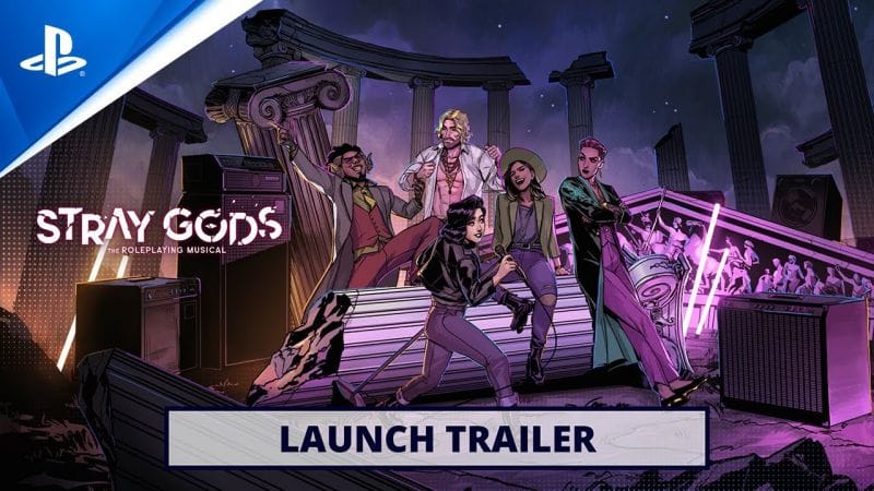 Stray Gods : Le jeu de rôle musical - Bande-annonce de lancement | Jeux PS5 & PS4 - Otakugame.fr