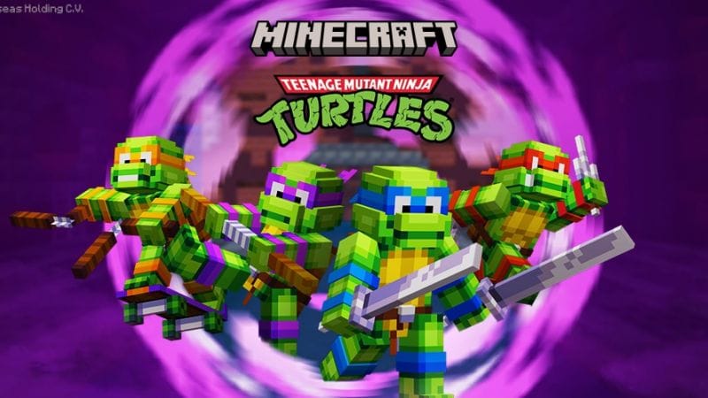 Minecraft X Teenage Mutant Ninja Turtles
