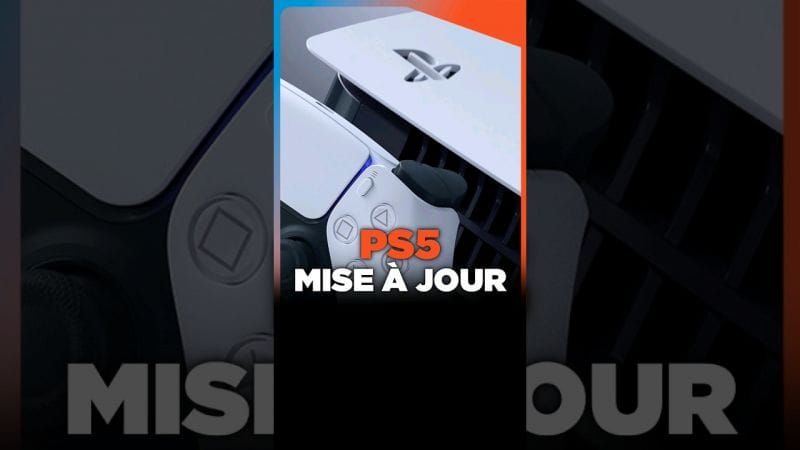 PS5 : GROSSE MISE À JOUR ⬇️