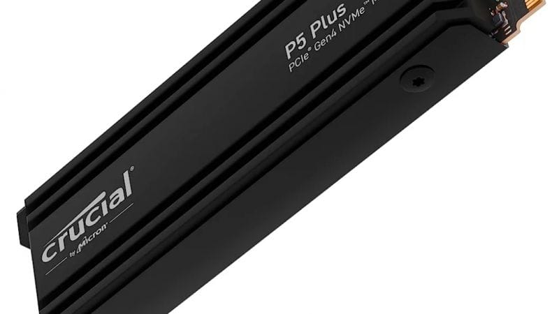Vente Flash ! Crucial P5 Plus 2To SSD avec Dissipateur