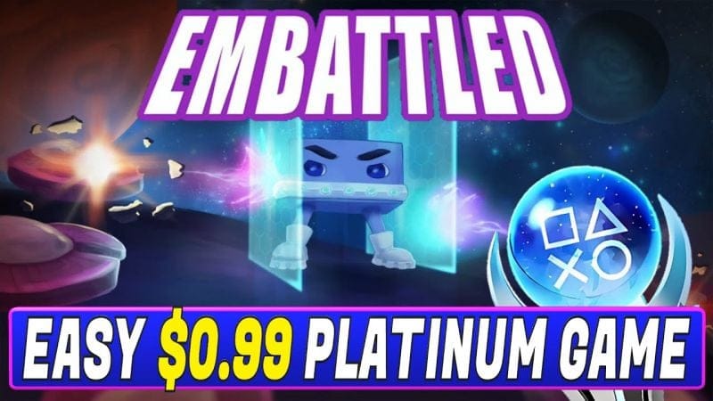 New Easy $1 PS4 Platinum Game - Embattled Quick Trophy Guide