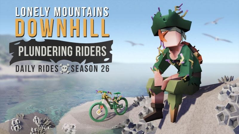 Lonely Mountains: Downhill - La nouvelle saison Plundering Riders vous embarque sur le littoral - GEEKNPLAY Événements, Home, Indie Games, News, Nintendo Switch, PC, PlayStation 4, Xbox One