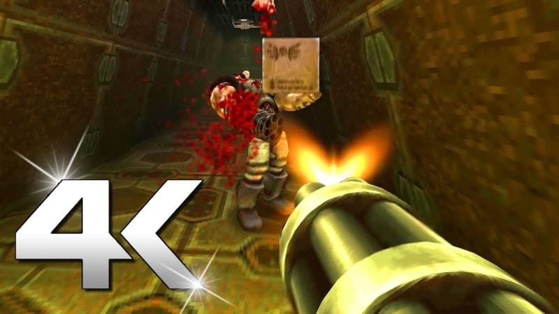 QUAKE 2 REMASTERED : Gameplay Trailer Officiel 4K (2023)