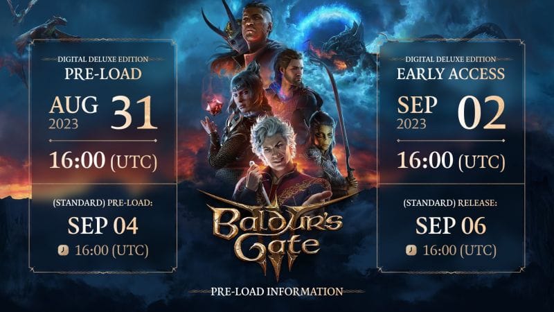 Voici quand vous pouvez précharger Baldur's Gate III sur PS5