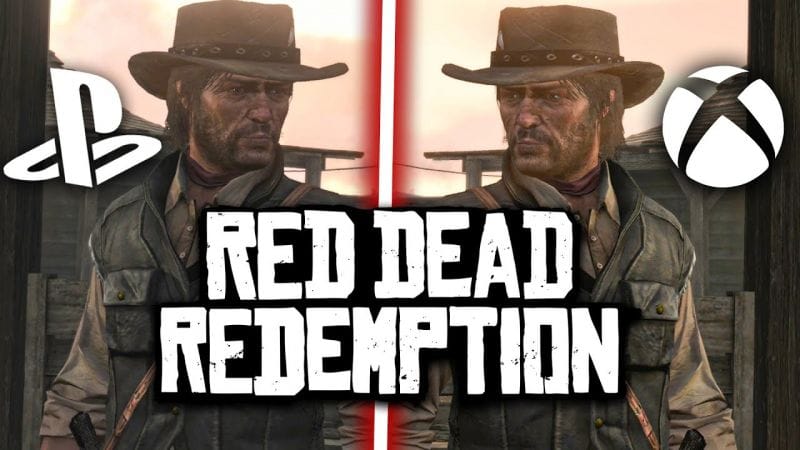 Red Dead Redemption : Un PORTAGE FAINEANT ? 🤔 Notre COMPARATIF PS4/PS5 VS Optimisé Xbox Series