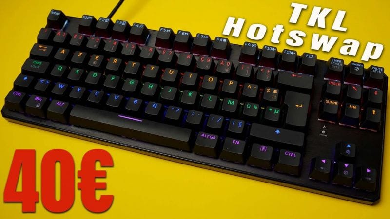 Le meilleur clavier mécanique à moins de 40€