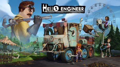 Hello Engineer : l'ancienne exclu Stadia, spin-off de Hello Neighbor avec des véhicules loufoques, enfin disponible sur de nouvelles plateformes