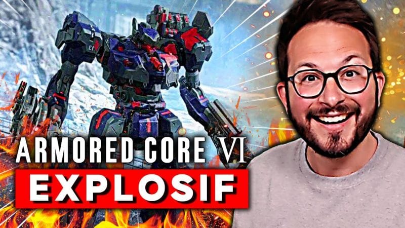 ARMORED CORE 6 EXPLOSE TOUT 💥 Gameplay, Histoire, Difficulté du Elden Ring Robotique