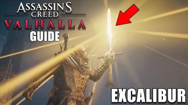 ASSASSIN'S CREED VALHALLA : COMMENT AVOIR L'ÉPÉE EXCALIBUR : MEILLEURE ARME DU JEU GUIDE Caladfwlch