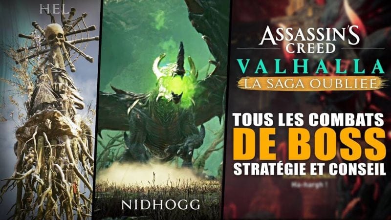 Assassin's Creed Valhalla : La Saga Oubliée - Tous les combats de BOSS (Emplacements & Stratégies)