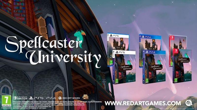 Spellcaster University annoncé sur PlayStation, Xbox et Switch pour début 2024
